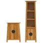 vidaXL 2-tlg. Badmöbel-Set Massivholz Kiefer vidaXL 2-tlg. Badmöbel-Set Massivholz Kiefer