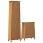 vidaXL 2-tlg. Badmöbel-Set Massivholz Kiefer vidaXL 2-tlg. Badmöbel-Set Massivholz Kiefer