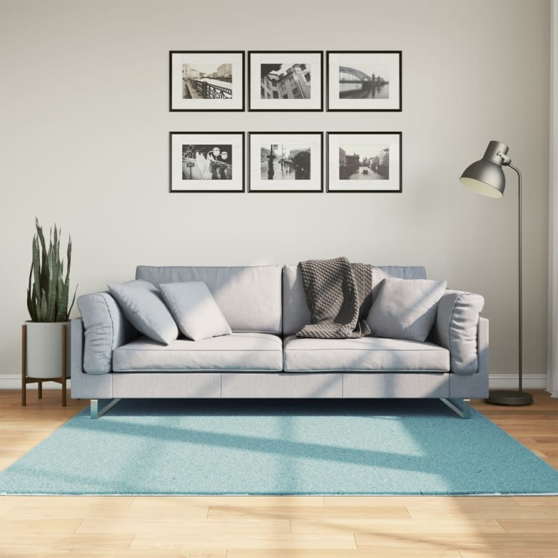 vidaXL Teppich OVIEDO Kurzflor Grün 160x160 cm vidaXL Teppich OVIEDO Kurzflor Grün 160x160 cm