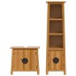 vidaXL 2-tlg. Badmöbel-Set Massivholz Kiefer vidaXL 2-tlg. Badmöbel-Set Massivholz Kiefer