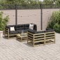 vidaXL 6-tlg. Garten-Sofagarnitur mit Kissen Kiefernholz Imprägniert vidaXL 6-tlg. Garten-Sofagarnitur mit Kissen Kiefernholz Imprägniert