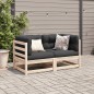 vidaXL 2-tlg. Garten-Sofagarnitur Massivholz Kiefer vidaXL 2-tlg. Garten-Sofagarnitur Massivholz Kiefer