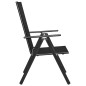 vidaXL 5-tlg. Garten-Essgruppe Aluminium Schwarz vidaXL 5-tlg. Garten-Essgruppe Aluminium Schwarz