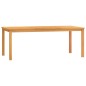 vidaXL 7-tlg. Garten-Essgruppe Massivholz Teak vidaXL 7-tlg. Garten-Essgruppe Massivholz Teak