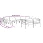 vidaXL 9-tlg. Garten-Lounge-Set mit Kissen Aluminium Anthrazit vidaXL 9-tlg. Garten-Lounge-Set mit Kissen Aluminium Anthrazit