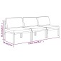 vidaXL Gartensofa 3-Sitzer mit Kissen Aluminium Anthrazit vidaXL Gartensofa 3-Sitzer mit Kissen Aluminium Anthrazit