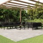 vidaXL 10-tlg. Garten-Lounge-Set mit Kissen Aluminium Anthrazit vidaXL 10-tlg. Garten-Lounge-Set mit Kissen Aluminium Anthrazit