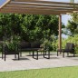 vidaXL 5-tlg. Garten-Lounge-Set mit Kissen Aluminium Anthrazit vidaXL 5-tlg. Garten-Lounge-Set mit Kissen Aluminium Anthrazit