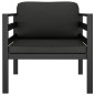 vidaXL 7-tlg. Garten-Lounge-Set mit Kissen Aluminium Anthrazit vidaXL 7-tlg. Garten-Lounge-Set mit Kissen Aluminium Anthrazit