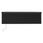 vidaXL Markise Automatisch mit Rollo LED Windsensor 4x3 m Anthrazit vidaXL Markise Automatisch mit Rollo LED Windsensor 4x3 m Anthrazit