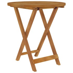 vidaXL 3-tlg. Garten-Essgruppe Klappbar Massivholz Akazie