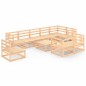 vidaXL 10-tlg. Garten-Lounge-Set Massivholz Kiefer vidaXL 10-tlg. Garten-Lounge-Set Massivholz Kiefer