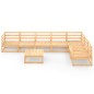 vidaXL 8-tlg. Garten-Lounge-Set Massivholz Kiefer vidaXL 8-tlg. Garten-Lounge-Set Massivholz Kiefer