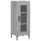 Highboard Grau Sonoma 34,5x34x180 cm Holzwerkstoff Highboard Grau Sonoma 34,5x34x180 cm Holzwerkstoff