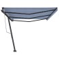 vidaXL Standmarkise Automatisch 600x300 cm Blau/Weiß vidaXL Standmarkise Automatisch 600x300 cm Blau/Weiß