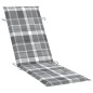 vidaXL Sonnenliege mit Auflage Akazie Massivholz vidaXL Sonnenliege mit Auflage Akazie Massivholz