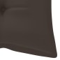 vidaXL Gartenbank mit Auflage 120 cm Massivholz Akazie vidaXL Gartenbank mit Auflage 120 cm Massivholz Akazie