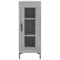 Highboard Grau Sonoma 34,5x34x180 cm Holzwerkstoff Highboard Grau Sonoma 34,5x34x180 cm Holzwerkstoff