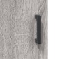 Highboard Grau Sonoma 34,5x34x180 cm Holzwerkstoff Highboard Grau Sonoma 34,5x34x180 cm Holzwerkstoff