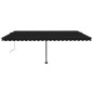 vidaXL Standmarkise Automatisch 500x300 cm Anthrazit vidaXL Standmarkise Automatisch 500x300 cm Anthrazit