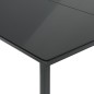 vidaXL 5-tlg. Garten-Essgruppe mit Kissen Schwarz Poly Rattan vidaXL 5-tlg. Garten-Essgruppe mit Kissen Schwarz Poly Rattan