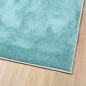 vidaXL Teppich OVIEDO Kurzflor Grün 80x200 cm vidaXL Teppich OVIEDO Kurzflor Grün 80x200 cm