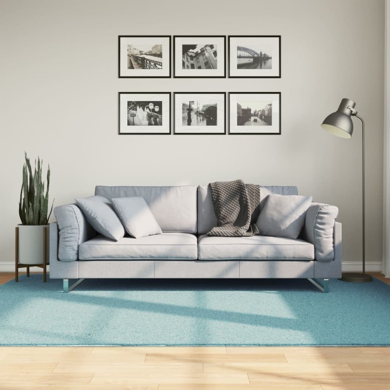 vidaXL Teppich OVIEDO Kurzflor Grün 160x230 cm vidaXL Teppich OVIEDO Kurzflor Grün 160x230 cm