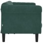 vidaXL Sofa 3-Sitzer Dunkelgrün Samt vidaXL Sofa 3-Sitzer Dunkelgrün Samt