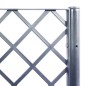 vidaXL Pflanzkübel mit Rankgitter Grau 160x40x142 cm PP vidaXL Pflanzkübel mit Rankgitter Grau 160x40x142 cm PP