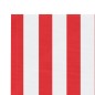 vidaXL Markisenbespannung Rot und Weiß Gestreift 4,5x3 m vidaXL Markisenbespannung Rot und Weiß Gestreift 4,5x3 m