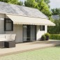 vidaXL Markisenbespannung Mehrfarbig Gestreift 6x3 m vidaXL Markisenbespannung Mehrfarbig Gestreift 6x3 m