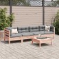 vidaXL 5-tlg. Garten-Sofagarnitur mit Kissen Massivholz Douglasie vidaXL 5-tlg. Garten-Sofagarnitur mit Kissen Massivholz Douglasie