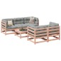 vidaXL 6-tlg. Garten-Sofagarnitur mit Kissen Massivholz Douglasie vidaXL 6-tlg. Garten-Sofagarnitur mit Kissen Massivholz Douglasie
