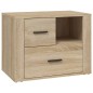 vidaXL Nachttisch Sonoma-Eiche 60x36x45 cm Holzwerkstoff vidaXL Nachttisch Sonoma-Eiche 60x36x45 cm Holzwerkstoff