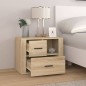 vidaXL Nachttisch Sonoma-Eiche 60x36x45 cm Holzwerkstoff vidaXL Nachttisch Sonoma-Eiche 60x36x45 cm Holzwerkstoff