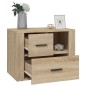 vidaXL Nachttisch Sonoma-Eiche 60x36x45 cm Holzwerkstoff vidaXL Nachttisch Sonoma-Eiche 60x36x45 cm Holzwerkstoff