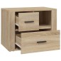 vidaXL Nachttisch Sonoma-Eiche 60x36x45 cm Holzwerkstoff vidaXL Nachttisch Sonoma-Eiche 60x36x45 cm Holzwerkstoff