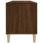 vidaXL Plattenschrank Braun Eichen-Optik 100x38x48 cm Holzwerkstoff vidaXL Plattenschrank Braun Eichen-Optik 100x38x48 cm Holzwerkstoff