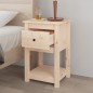 vidaXL Nachttisch 40x35x61,5 cm Massivholz Kiefer vidaXL Nachttisch 40x35x61,5 cm Massivholz Kiefer