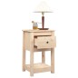vidaXL Nachttisch 40x35x61,5 cm Massivholz Kiefer vidaXL Nachttisch 40x35x61,5 cm Massivholz Kiefer