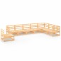 vidaXL 8-tlg. Garten-Lounge-Set Massivholz Kiefer vidaXL 8-tlg. Garten-Lounge-Set Massivholz Kiefer