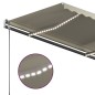 Gelenkarmmarkise Einziehbar mit LED 450x350 cm Creme Gelenkarmmarkise Einziehbar mit LED 450x350 cm Creme