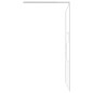 vidaXL Duschwand mit Ablage für Walk-In-Dusche Weiß 100x195 cm ESG vidaXL Duschwand mit Ablage für Walk-In-Dusche Weiß 100x195 cm ESG