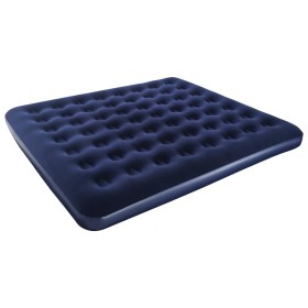 Bestway Luftbett Aufblasbar Beflockt 203×183×22 cm 67004