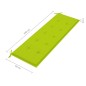 vidaXL 3-Sitzer-Gartenbank mit Auflage 150 cm Grau Eukalyptusholz vidaXL 3-Sitzer-Gartenbank mit Auflage 150 cm Grau Eukalyptusholz