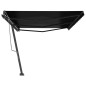 vidaXL Standmarkise Manuell Einziehbar 600x350 cm Anthrazit vidaXL Standmarkise Manuell Einziehbar 600x350 cm Anthrazit
