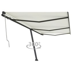 Standmarkise Automatisch 600x350 cm Creme