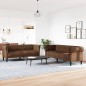 vidaXL 2-tlg. Sofagarnitur Braun Stoff vidaXL 2-tlg. Sofagarnitur Braun Stoff