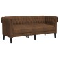 vidaXL 2-tlg. Sofagarnitur Braun Stoff vidaXL 2-tlg. Sofagarnitur Braun Stoff