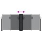 vidaXL Seitenmarkise Ausziehbar Schwarz 100x600 cm vidaXL Seitenmarkise Ausziehbar Schwarz 100x600 cm